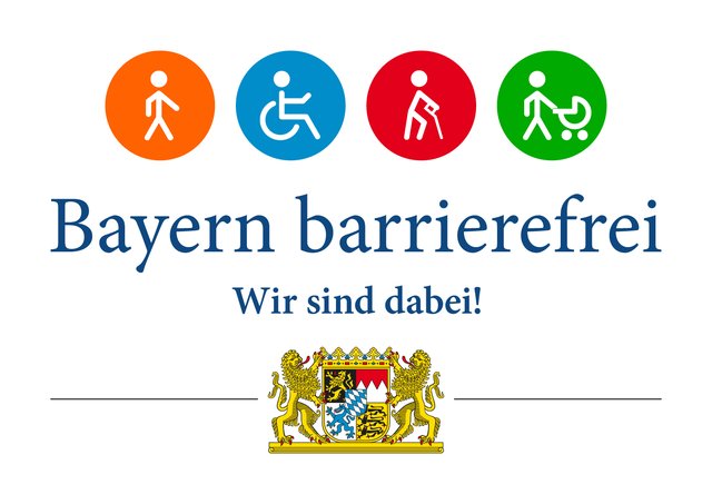 Bayern barrierefrei – Wir sind dabei!